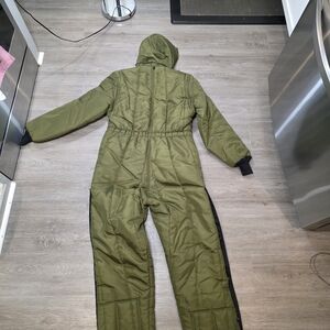 Iron-Tuff Refrigiwear Snowsuit-Suit -50 Extreme Cold Suit Mens Med Regular Green